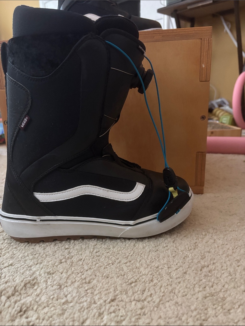 Vans Black Encore OG Snowboard Boots with Boa System